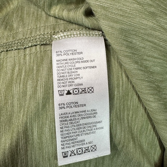 Tommy Bahama Fray Day Harbor IslandZone V-Neck in Dusty Thyme Stlye No. ST225346 - Picture 11 of 11